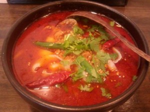 麻辣刀削麺　張家　品川