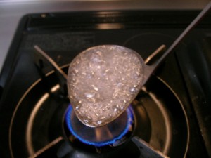 カラメルを作る４